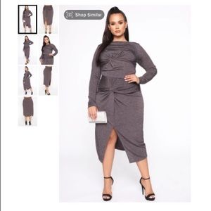 Chocolate Glitter skirt set 😍